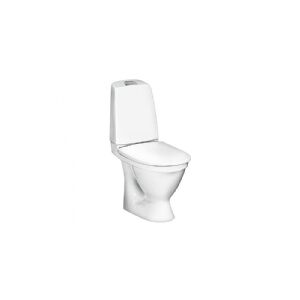 Villeroy & Boch GB 5500L WC Nautic 2-4-liter. - krom-mat krom trykknap med S-lås