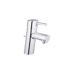 GROHE Concetto håndvaskarmatur med løftestang og 1 1/4 bundventil samt 3/8 fleksible tilslutningsslanger