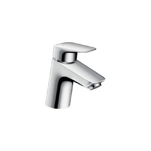 HANSGROHE HG Logis 70 HV-armatur krom - med løft-op ventil. Vandforbrug 5 l/min. HG nr. 71070