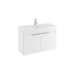 GEBERIT Ifö Sense møbelpak 90cm,Spira - Compact hvid, H:59cmB:90cm D:36cm, Spira håndvask & 2låger