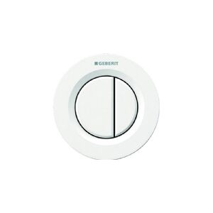 GEBERIT Omega Remote 01 dob mur hvid, Passer kun til Omega cisterner