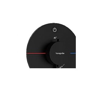 HANSGROHE HG ShowerSelect Comfort S - termostat t indbygn.m afspær t 1 udtag Mat sort