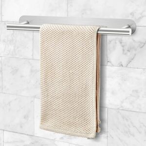 Væghængt håndklædeholder 40 cm - Rustfrit rustfrit stål - Håndklædestang Velegnet på badeværelset eller ki