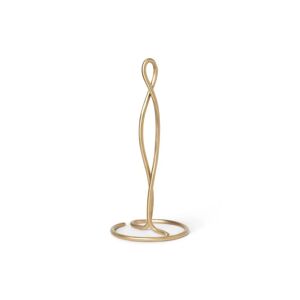 Ferm Living Curvature Paper Towel Holder H: 30,5 cm - Brass