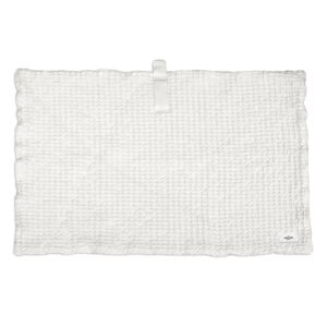 The Organic Company Big Waffle Bath Mat 55x80 cm - Natural White OUTLET
