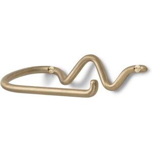 ferm LIVING - Curvature Toilet Paper Holder Brass