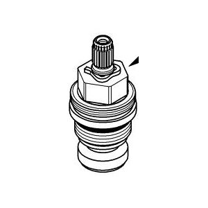 Grohe Ventiloverdel (Spindel) 1/2