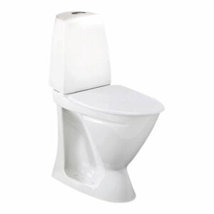 Ifö Sign Toilet, Høj Model, Rengøringsvenlig, Hvid