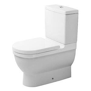Duravit Starck 3 Toilet Med P-Lås, Cisterne Og Wondergliss Overflade