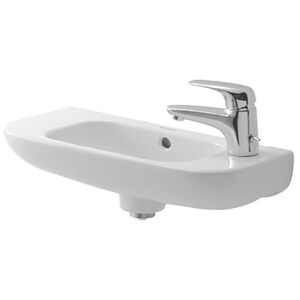 Duravit D-Code Håndvask, 50x22 Cm, Højre, Hvid