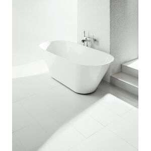 Svedbergs Oval 170 Badekar, 170x72 Cm, Hvid