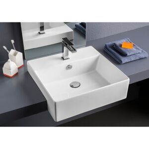 Lavabo Boxo 1030 Slim Håndvask, 50x48 Cm, Hvid