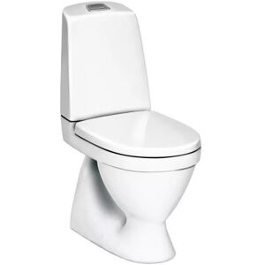 Gustavsberg Nautic 1500 Toilet, Rengøringsvenlig, Hvid