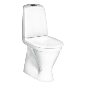 Gustavsberg Nautic 1546l Toilet, Uden Skyllekant, Hvid