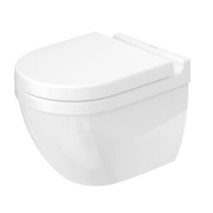 Duravit Starck 3 Kompakt Væghængt Toilet, Rengøringsvenlig, Hvid