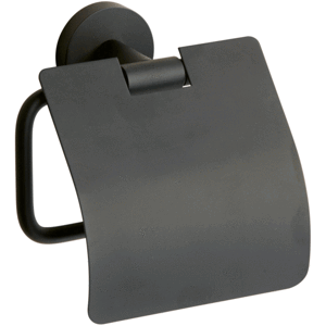 Lavabo Luna Toiletrulleholder, Mat Sort