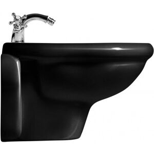 Lavabo Retro Væghængt Bidet Blank Sort