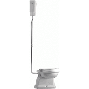 Lavabo Retro High Toilet, Hvid