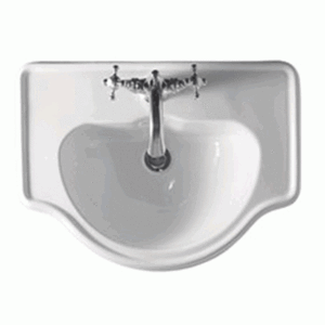 Lavabo Retro Håndvask, 62x45,5 Cm, Hvid