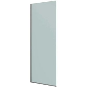 Dansani Match Brusevæg, 87 Cm, Frostet Glas, Satin Profil