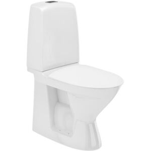 Geberit Ifö Spira Toilet, Uden Skyllekant, Rengøringsvenlig, Sensorskyl, Hvid