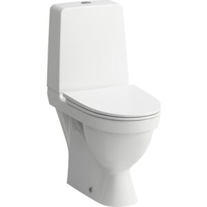 Laufen Kompas Toilet, Uden Skyllekant, Hvid