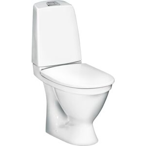 Gustavsberg Nautic 1510l Toilet, Uden Skyllekant, Hvid