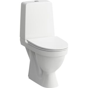 Laufen Kompas Toilet, Uden Skyllekant, Rengøringsvenlig, Hvid