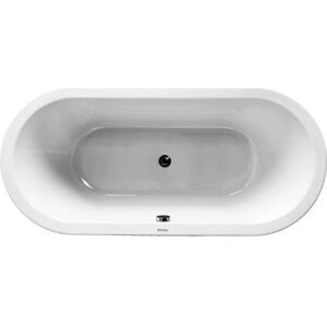 Royal Bad & Spa Royal Viva Oval Badekar, 175x80 Cm, Hvid