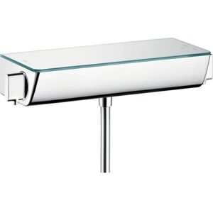 Hansgrohe Ecostat Select Brusearmatur, Krom/klar Glas