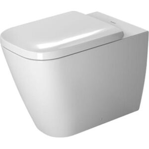 Duravit Happy D.2 Toilet, Back-To-Wall, Hvid