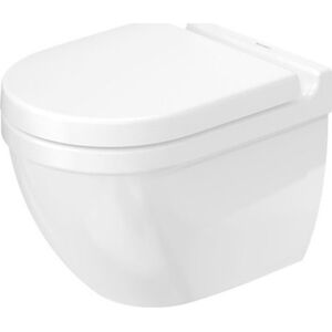 Duravit Starck 3 Compact Væghængt Toilet, Skjult Montering, Hvid