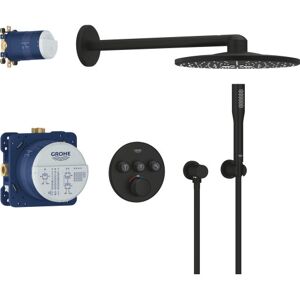 Grohe Grohtherm Smartcontrol 310 Brusesæt, Mat Sort