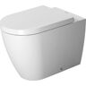 Duravit Me By Starck Toilet, Back-To-Wall, Antibakteriell, Hvid