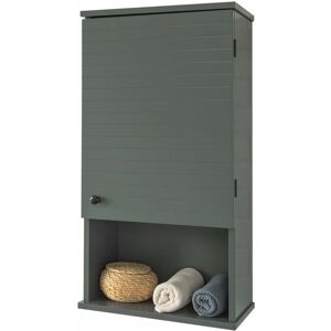 Armario para Ropa Sucia Mueble Multifuncional para Baño con 1 Cesto y 1  Cajón Gris 40 x 38 x 90 BZR73-DG SoBuy ES