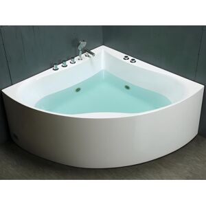 Shower & Design Bañera rinconera AGYNESS - 263 litros - 135 x 135 x Altura 57 cm