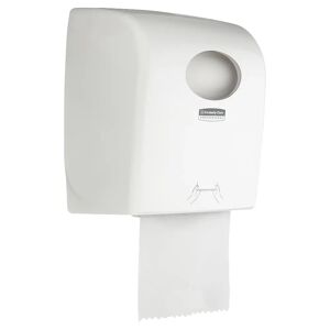 Kimberly-Clark Dispensador de toallas en rollo Aquarius™, para 1 rollo, plástico blanco