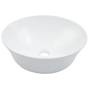 vidaXL Lavabo 41x12,5 cm cerámica blanco