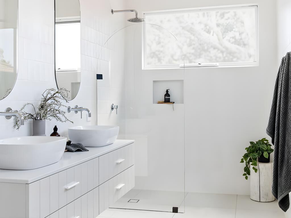 Shower & Design Mampara de ducha italiana - 90 x 215 cm - AIRLIE