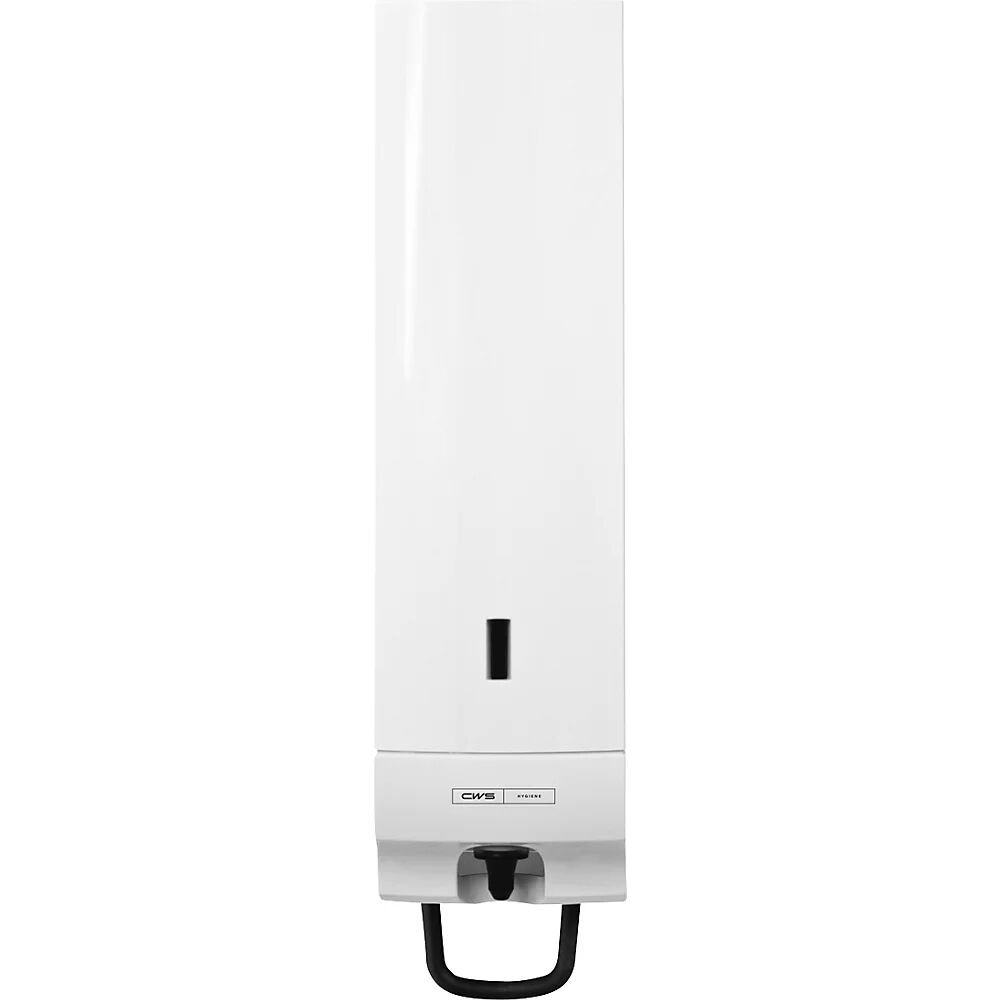 CWS Dispensador de espuma de jabón ParadiseLine Foam Universal, universal de 1 l, con indicador de nivel de llenado y cerradura de cilindro, sin goteo