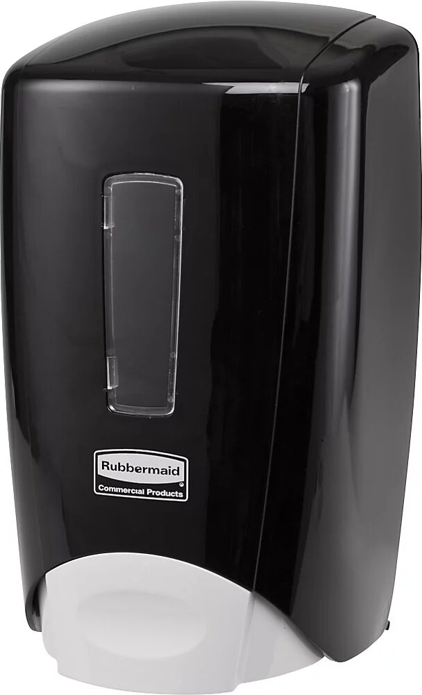 Rubbermaid Dispensador de jabón FLEX™, cantidad de llenado 0,5 l, plástico negro