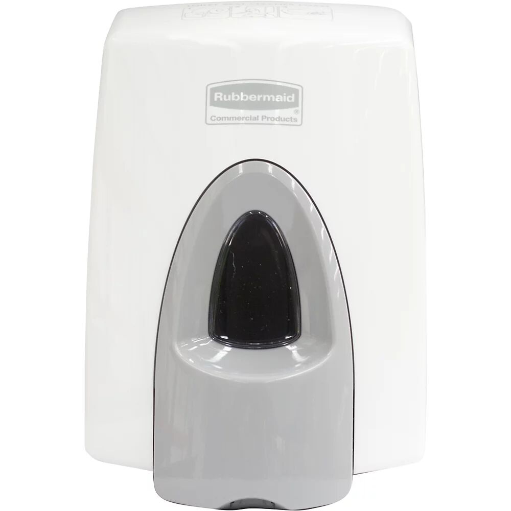Rubbermaid Dispensador de espuma para limpiar el asiento del inodoro, cantidad de llenado 400 ml, plástico blanco