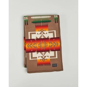 Pendleton Chief Joseph Jacquard Blanket Khaki - Punainen - Size: One size - Gender: men