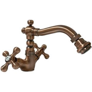 Toscohome Lecce Classic bidet mixer antique copper