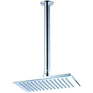 Toscohome Douche de tête 50h en laiton chromé montée au plafond - Linear