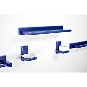 ABC MEUBLES Kit salle de bain et WC bois bleu - - Bleu foncé - / - Bleu foncé