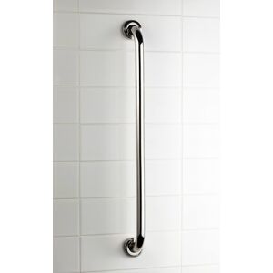 ALLIBERT Poignée PMR droite bain douche en inox 65 cm USIS blanc - Publicité