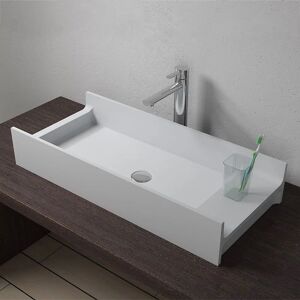 Distribain Grande vasque a poser en solid surface SDV72