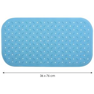 MSV Tapis Fond de baignoire antidérapant CLASS 36x76cm Bleu Ciel - Publicité