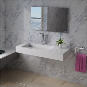 Distribain Plan vasque solid surface Ref : SDPW12_A